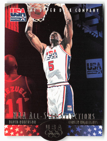 1996 Upper Deck USA #30 David Robinson