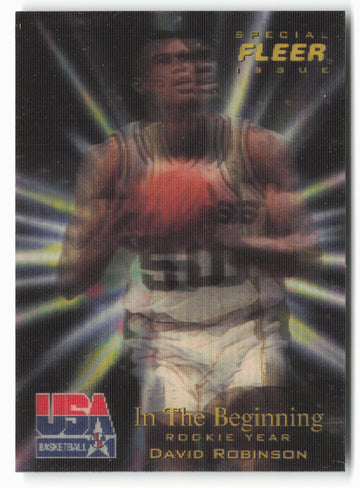 1996 Fleer USA #8 David Robinson
