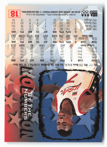 1996 Fleer USA #18 David Robinson