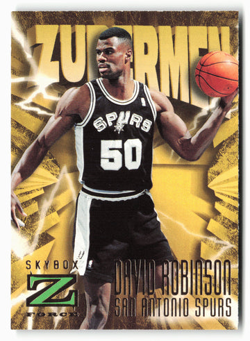 1996-97 SkyBox Z-Force #191 David Robinson