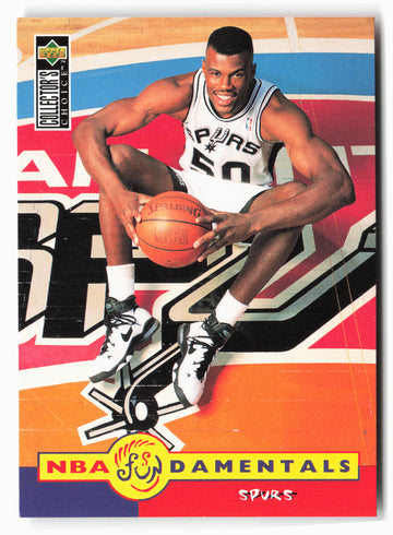 1996-97 Collector's Choice #189 David Robinson