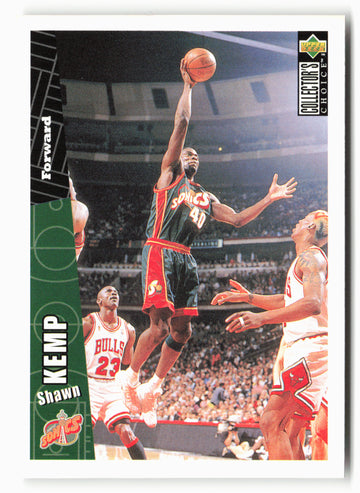 1996-97 Collector's Choice #333 Shawn Kemp