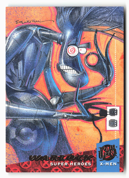 1994 Ultra X-Men #128 Warlock