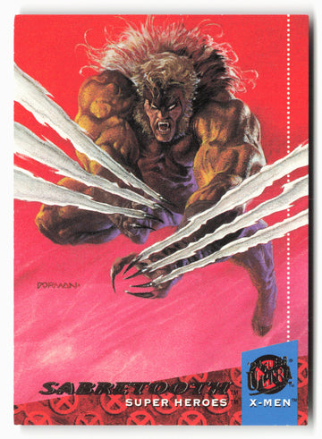 
1994 Ultra X-Men #15 Sabretooth