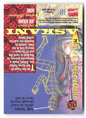 
1994 Ultra X-Men #38 Askani