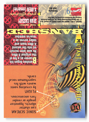 
1994 Ultra X-Men #9 Banshee