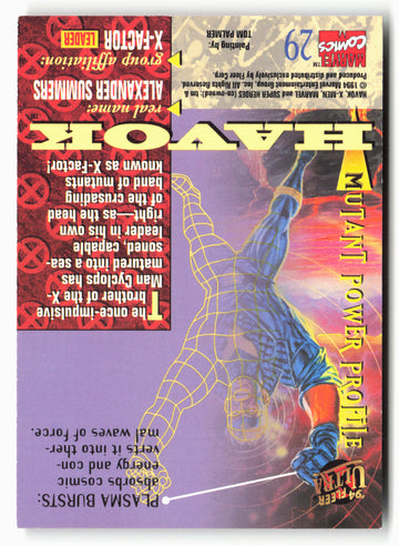 
1994 Ultra X-Men #29 Havok