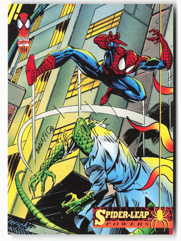 
1994 Fleer The Amazing Spider-Man #8 Spider-Leap