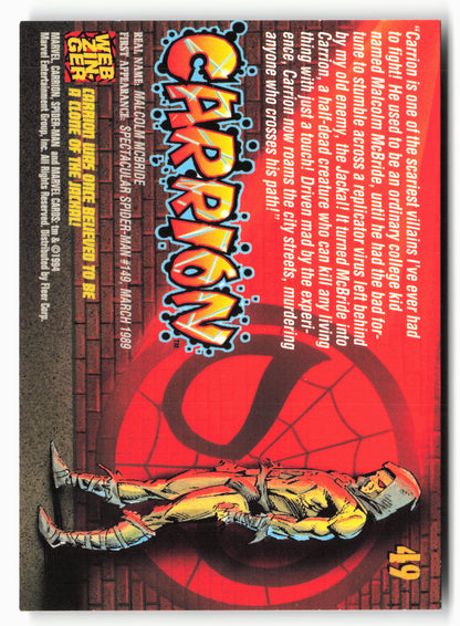1994 Fleer The Amazing Spider-Man #49 Carrion