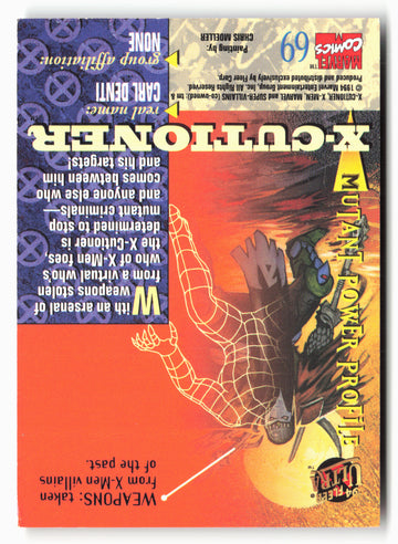 
1994 Ultra X-Men #69 X-Cutioner