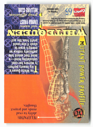 
1994 Ultra X-Men #65 White Queen