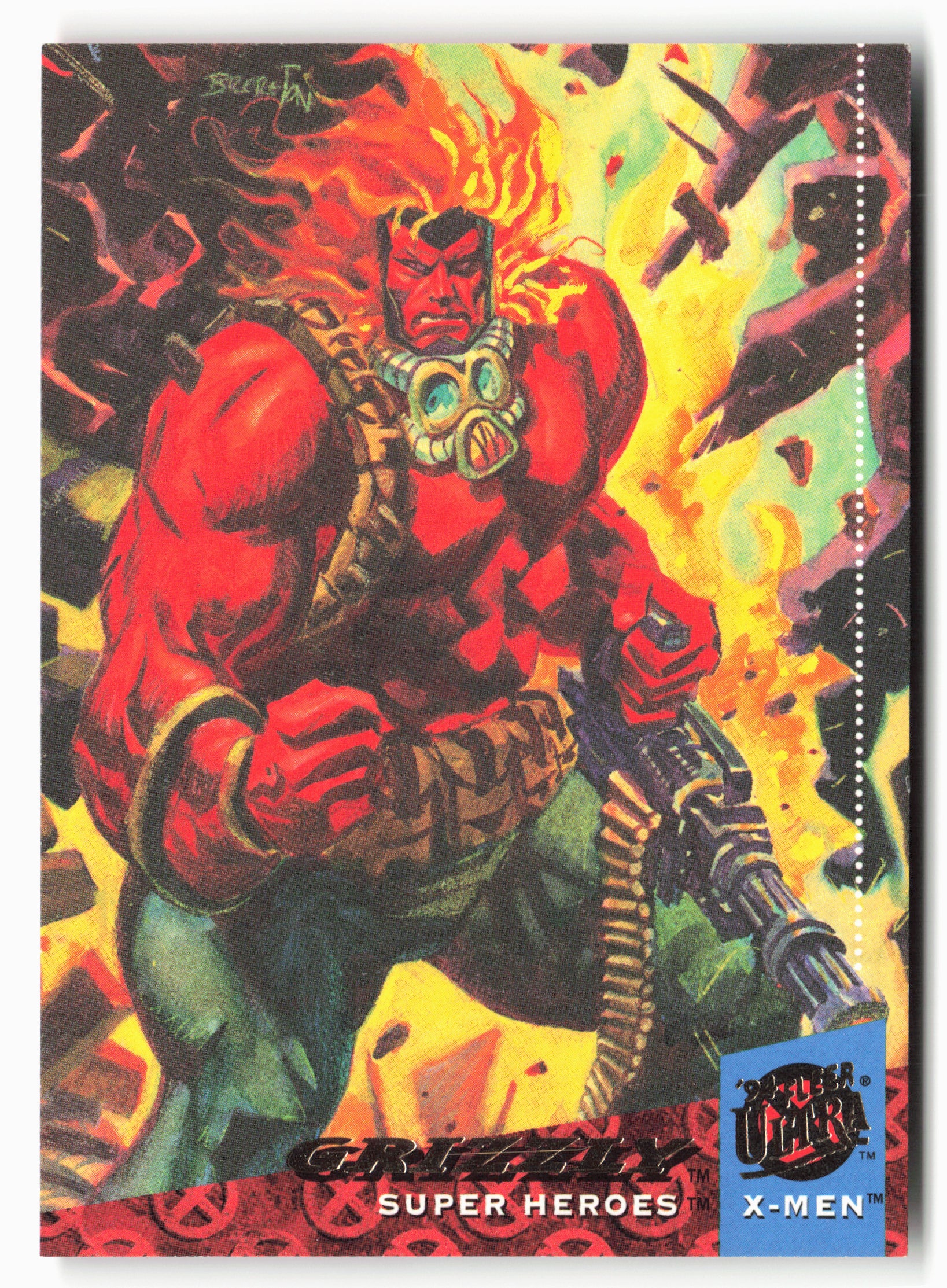 1994 Ultra X-Men #48 Grizzly