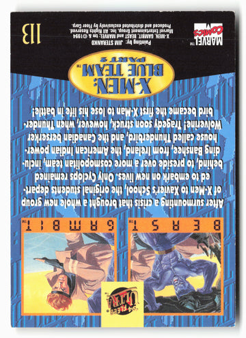 
1994 Ultra X-Men #113 Beast / Gambit