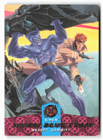 
1994 Ultra X-Men #113 Beast / Gambit