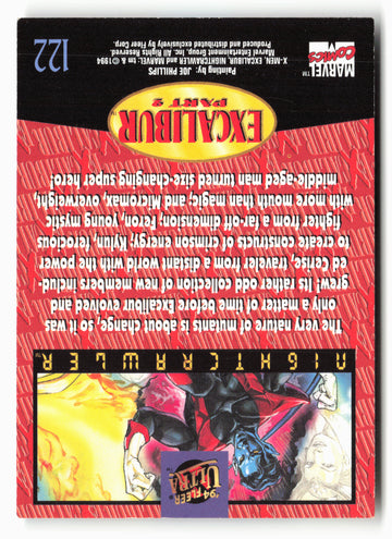 
1994 Ultra X-Men #122 Nightcrawler