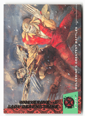 
1994 Ultra X-Men #149 Wolverine vs. Lady Deathstrike