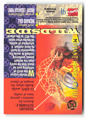 
1994 Ultra X-Men #91 Wildside