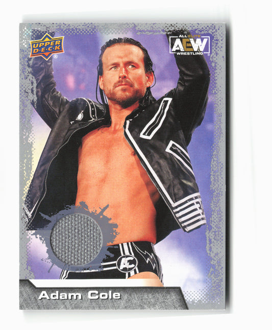 2022 Upper Deck AEW #27 Adam Cole Mat Relics
