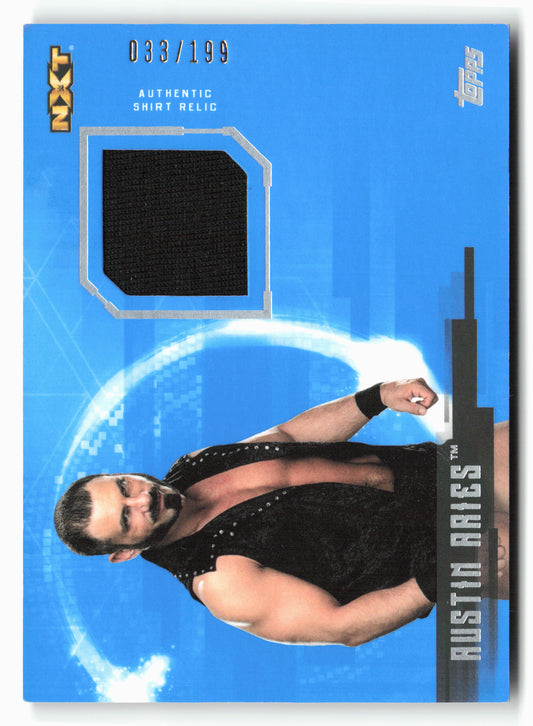 2017 Topps WWE Undisputed #UR-AA Austin Aries Relics