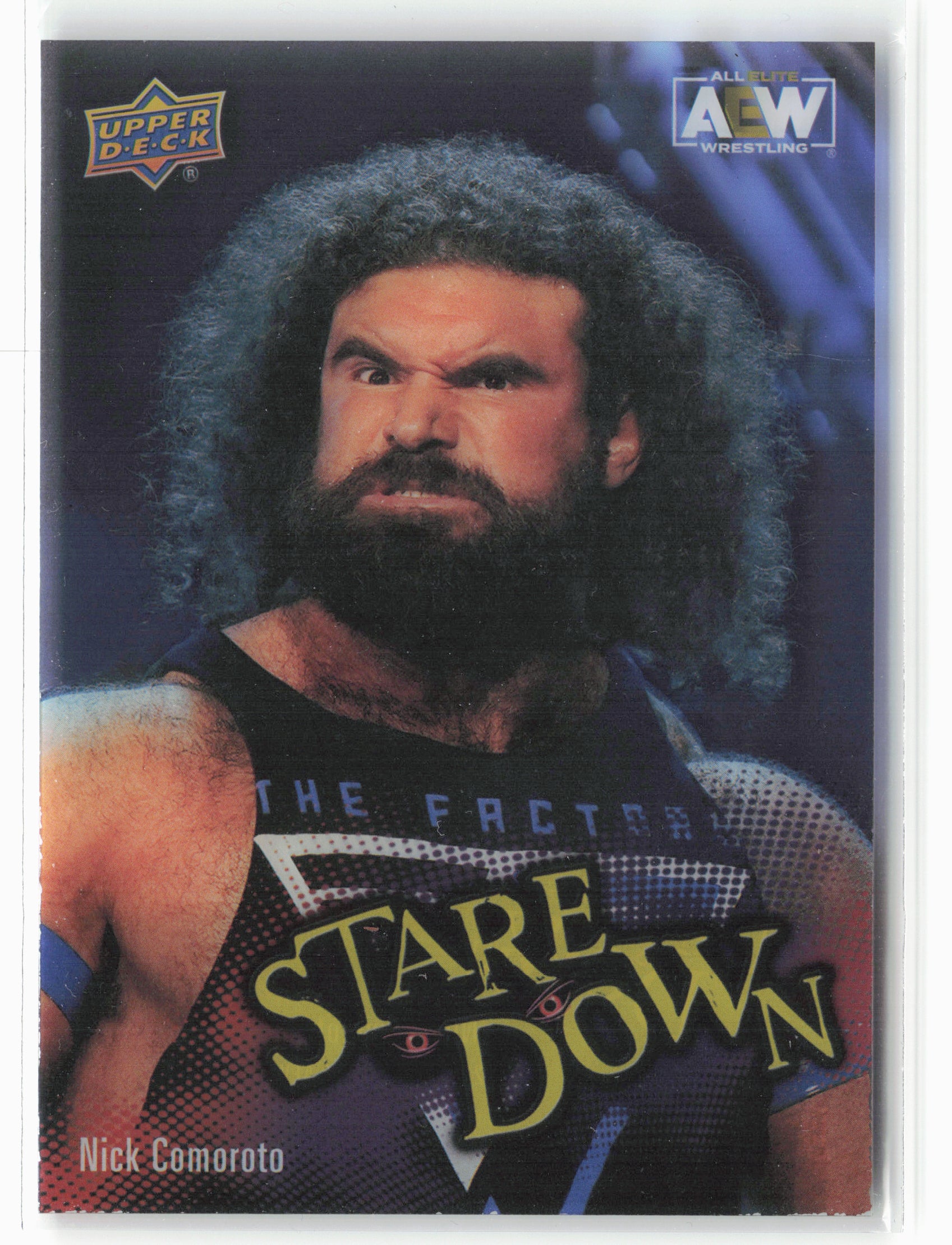 2023 Upper Deck AEW #SD-23 Nick Comoroto Stare Down