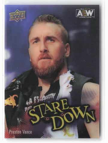 2023 Upper Deck AEW #SD-9 Preston Vance Stare Down