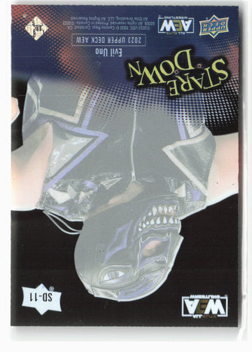 2023 Upper Deck AEW #SD-11 Evil Uno Stare Down