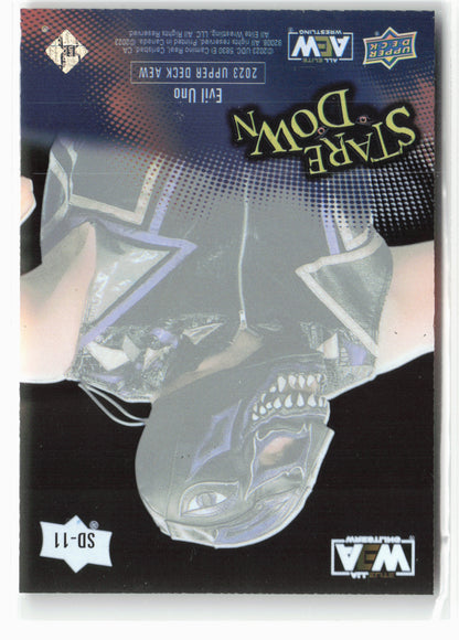 2023 Upper Deck AEW #SD-11 Evil Uno Stare Down