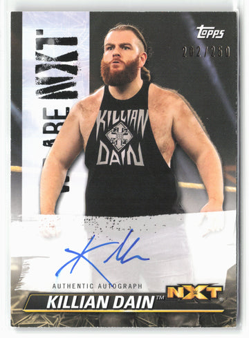 2021 Topps WWE NXT #A-KD Killian Dain We Are NXT Autographs