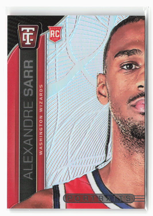 2024-25 Panini Totally Certified #15 Alexandre Sarr Portraits