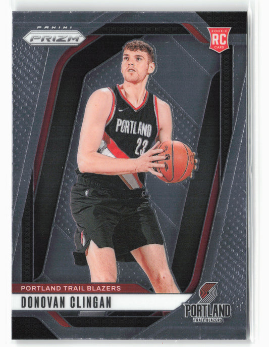 2024-25 Panini Prizm #221 Donovan Clingan NM