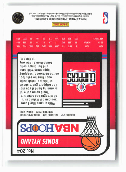 2023-24 Panini Premium Stock #204 Bones Hyland NM