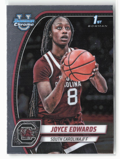 2024-25 Bowman University Chrome #36 Joyce Edwards
