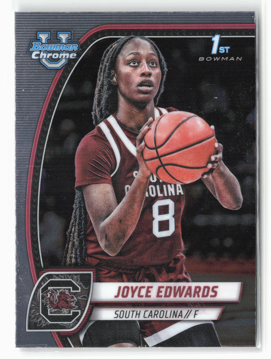 2024-25 Bowman University Chrome #36 Joyce Edwards