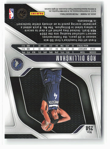 2024-25 Panini Prizm #250 Rob Dillingham NM