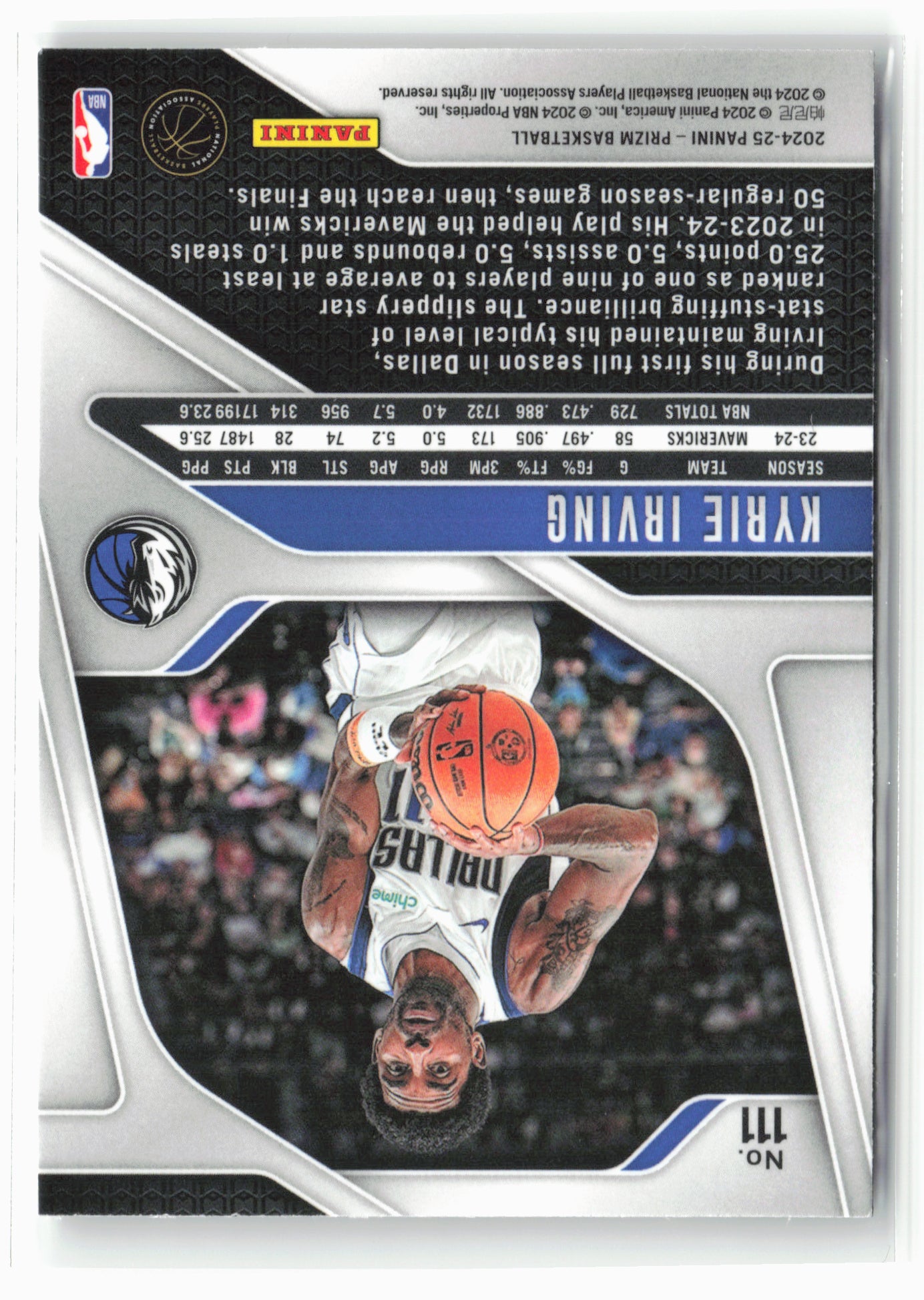 2024-25 Panini Prizm #111 Kyrie Irving NM