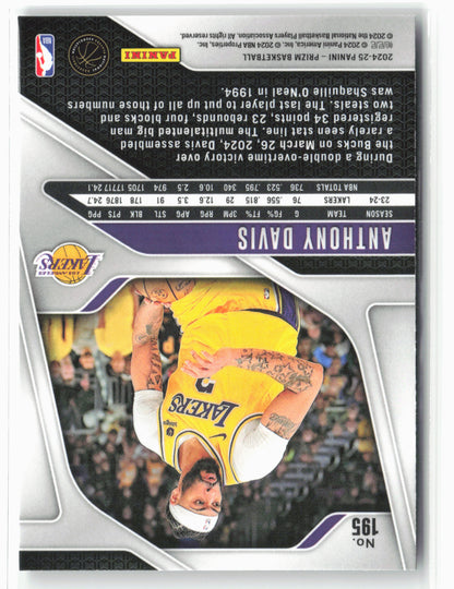 2024-25 Panini Prizm #195 Anthony Davis NM