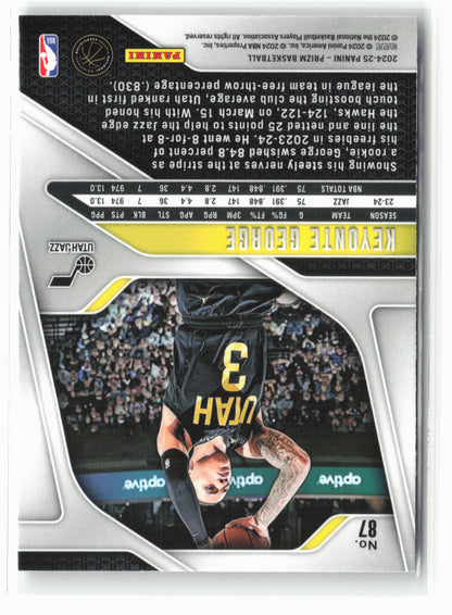 2024-25 Panini Prizm #87 Keyonte George NM