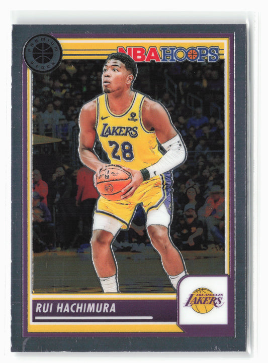 2023-24 Panini Premium Stock #24 Rui Hachimura NM