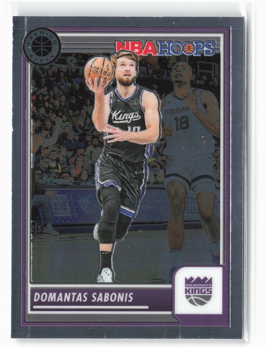 2023-24 Panini Premium Stock #154 Domantas Sabonis NM