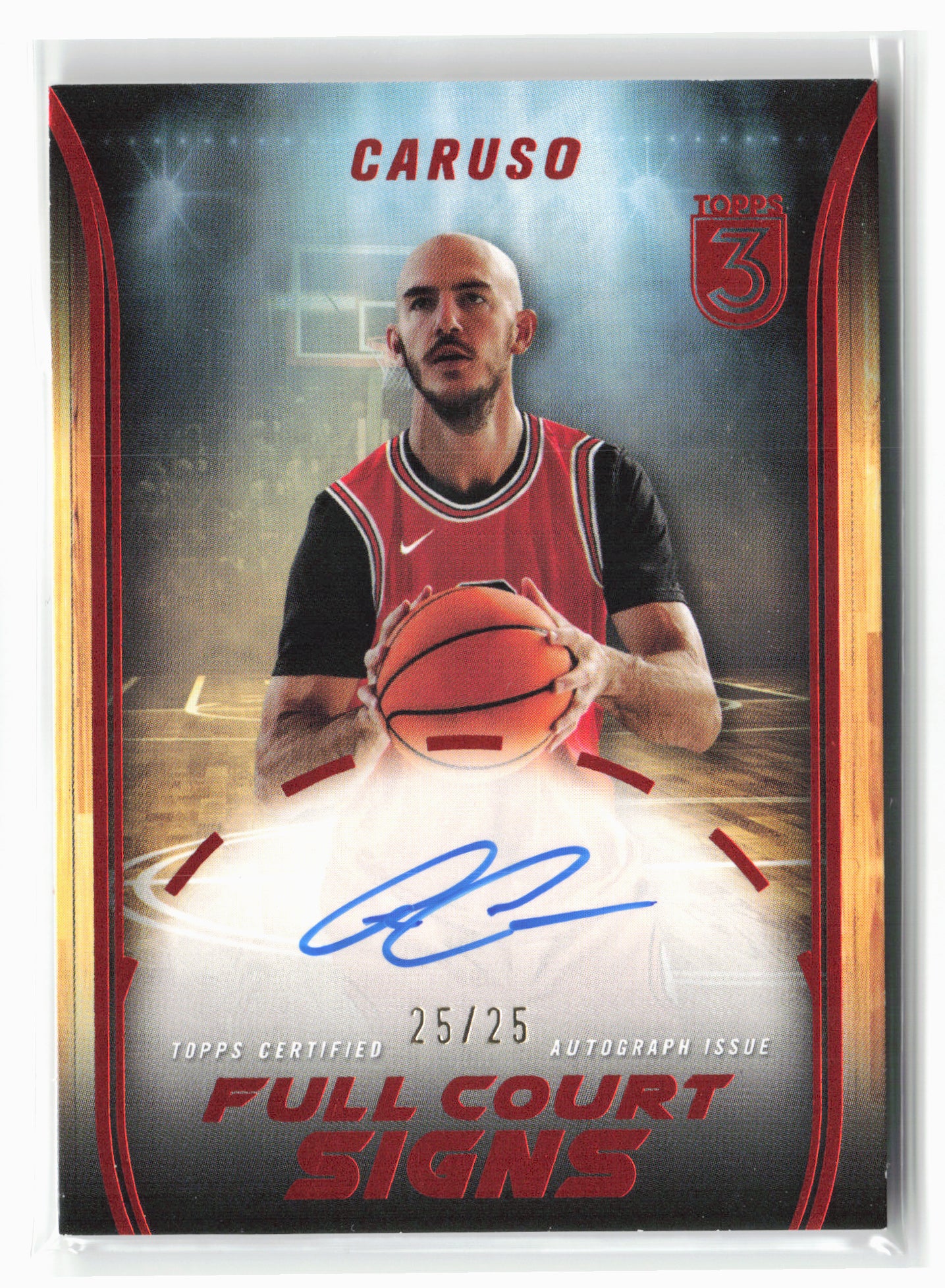 2023-24 Topps 3 Basketball FCS-AC Alex Caruso Court Signs #/25