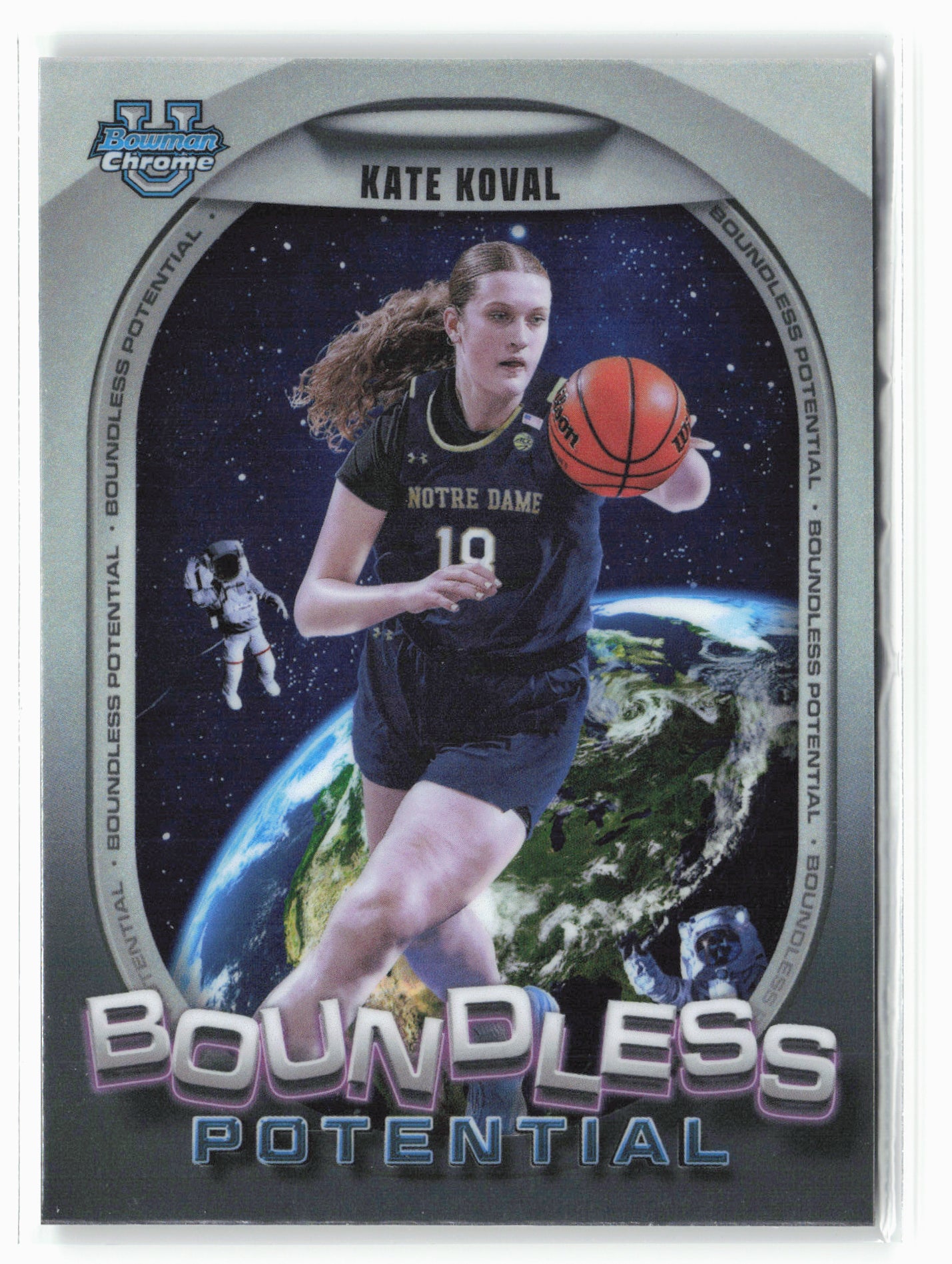 2024-25 Bowman University Chrome #BP-20 Kate Koval Boundless Potential