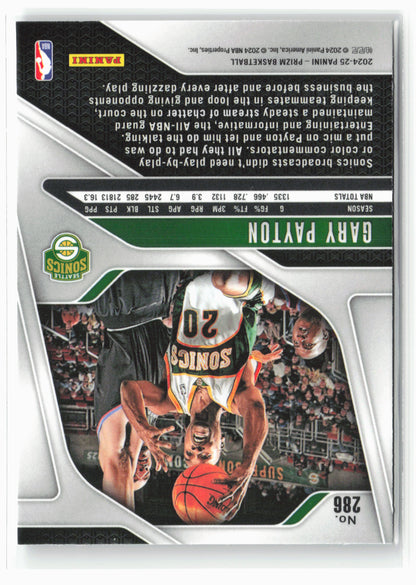 2024-25 Panini Prizm #286 Gary Payton NM