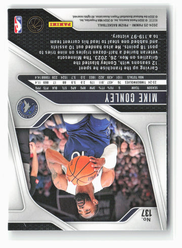 2024-25 Panini Prizm #137 Mike Conley NM