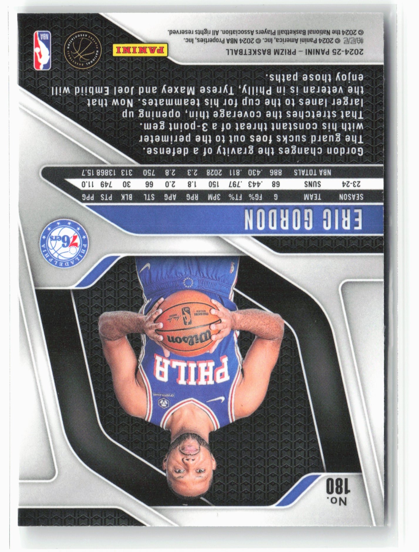 2024-25 Panini Prizm #180 Eric Gordon NM