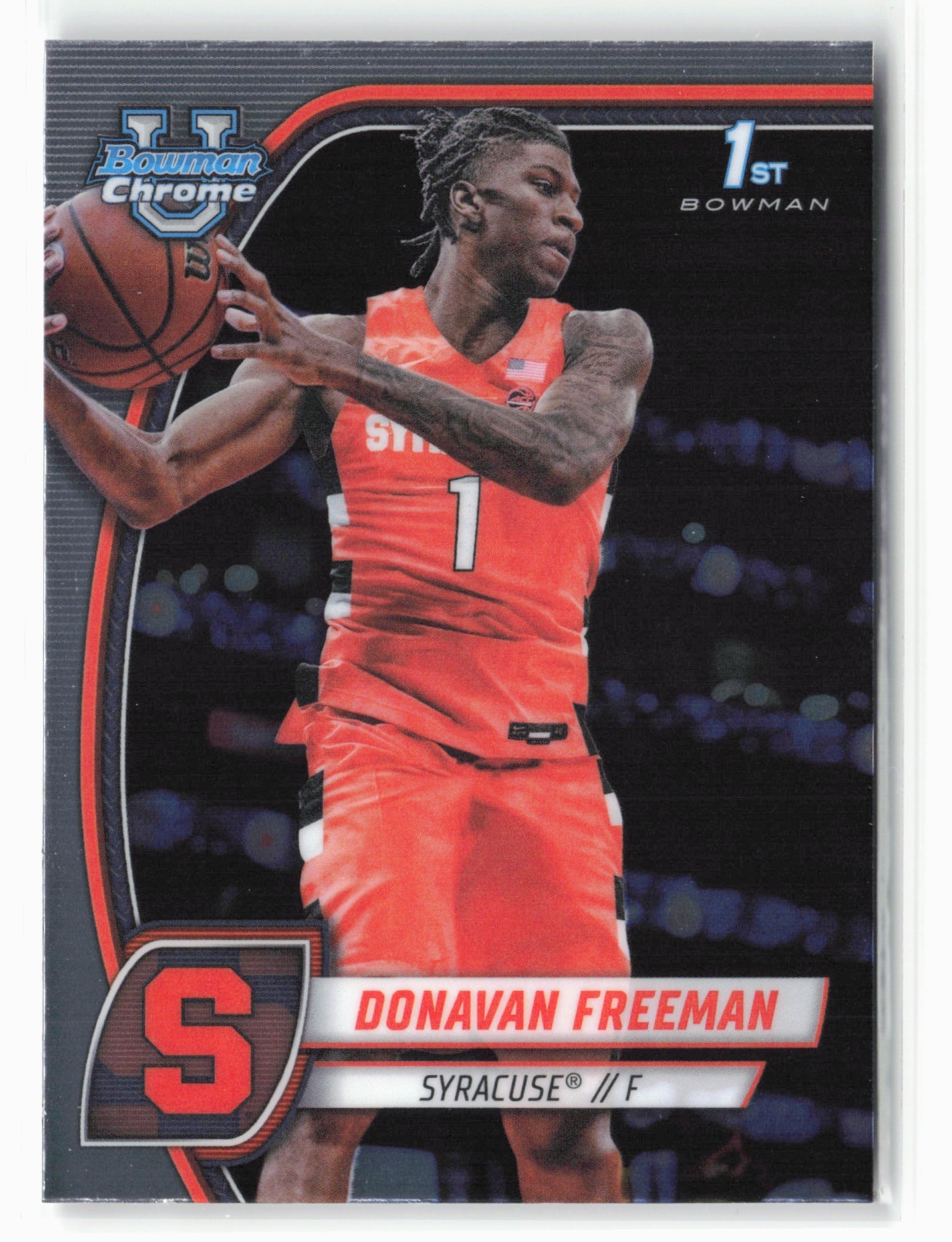 2024-25 Bowman University Chrome #21 Donavan Freeman