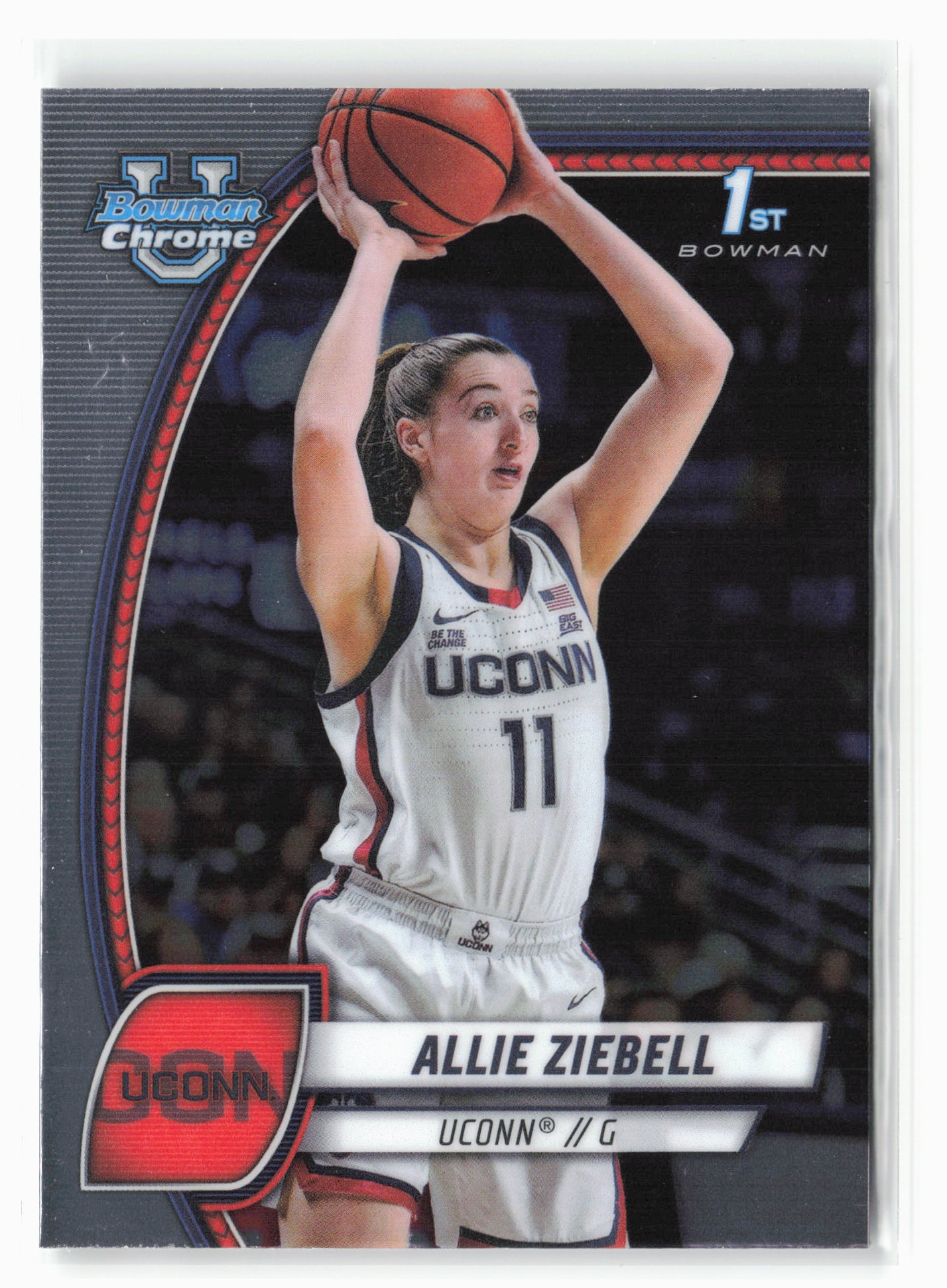 2024-25 Bowman University Chrome #5 Allie Ziebell