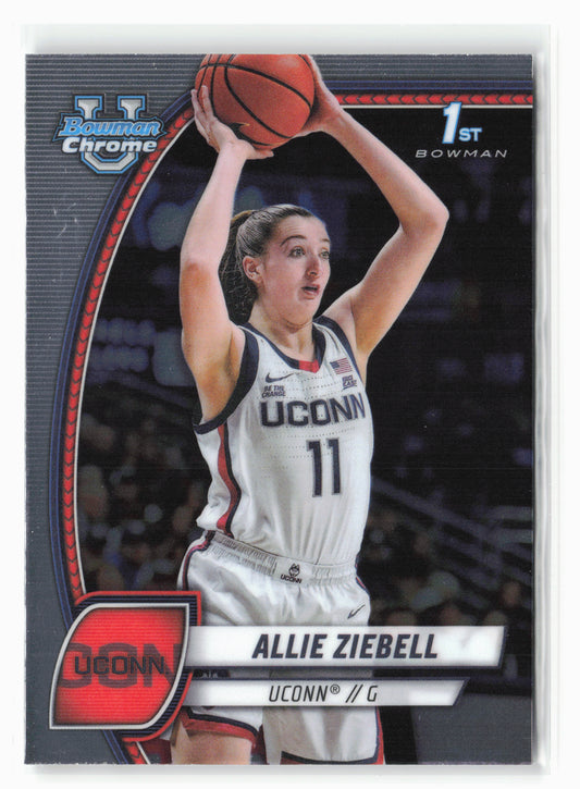 2024-25 Bowman University Chrome #5 Allie Ziebell