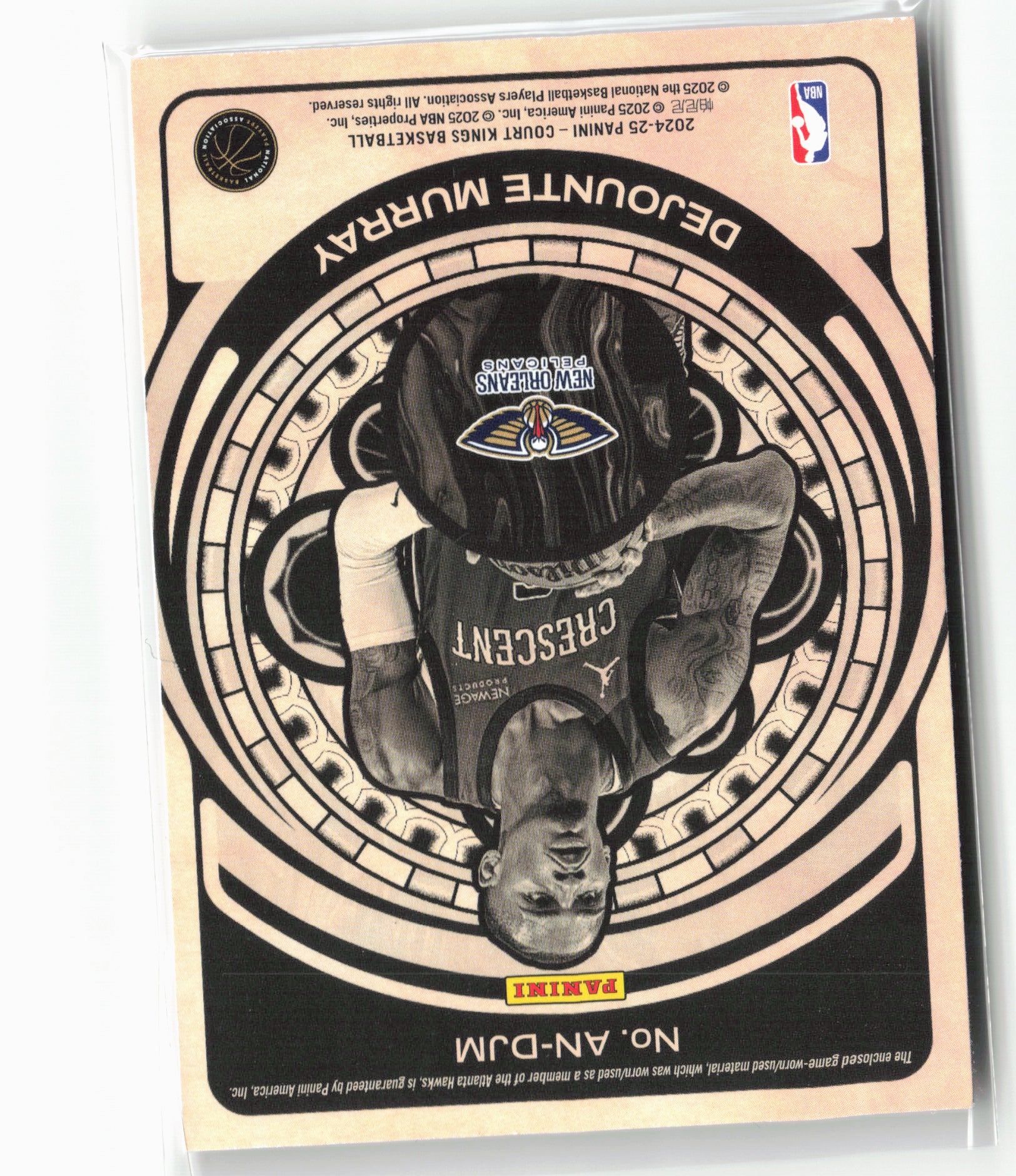 2024-25 Panini Court Kings #AN-DJM Dejounte Murray Art Nouveau