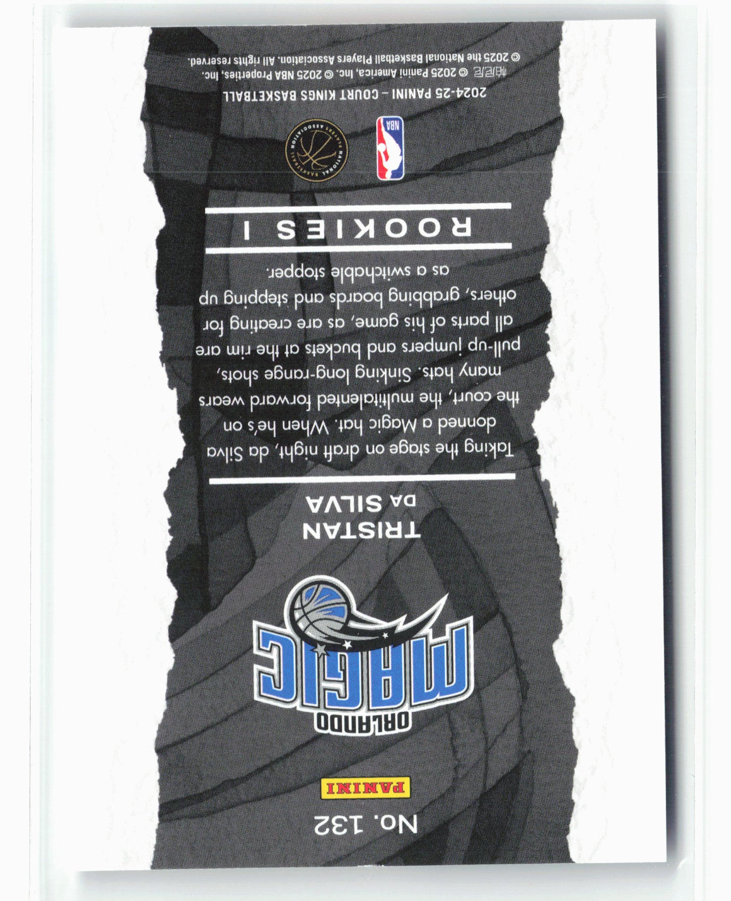 2024-25 Panini Court Kings #132 Tristan da Silva