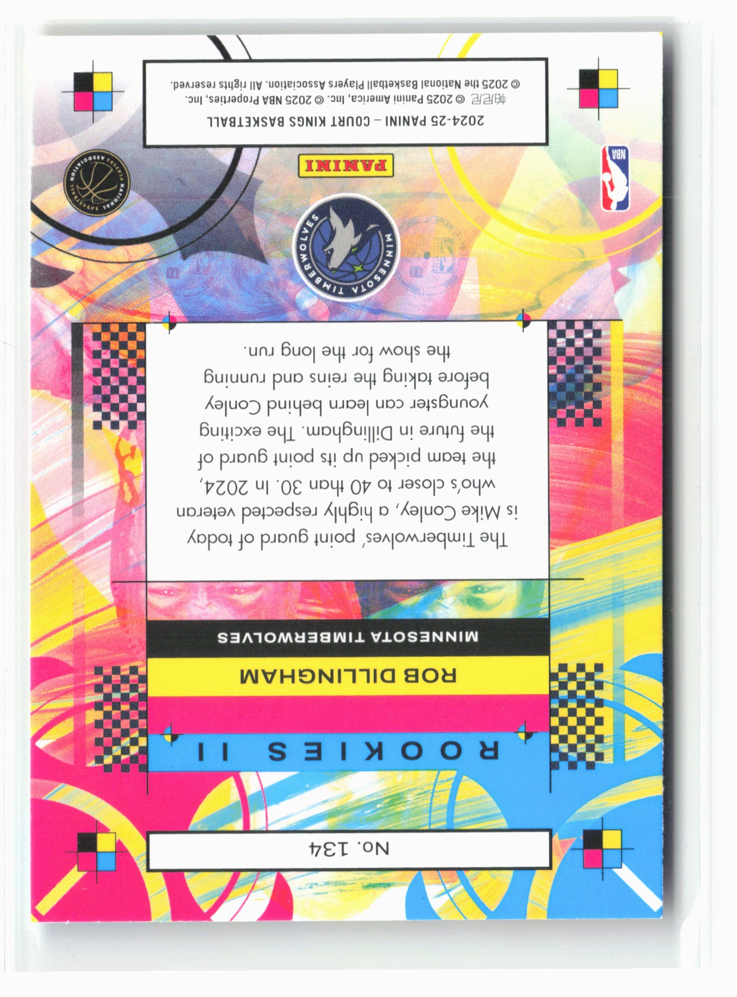 2024-25 Panini Court Kings #134 Rob Dillingham